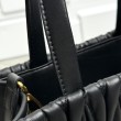 Borsa tote Miu Miu in pelle nappa trapuntata nera