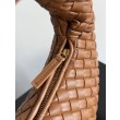 Borse Imitazioni Hobo Veneta piccola/media di Bottega Veneta Marrone