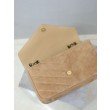 YSL Saint Laurent LouLou Medium in camoscio trapuntato marrone