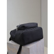 Zaino YSL Saint Laurent City tela con finiture pelle nero