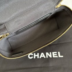 Replica di lusso Borse Imitazioni Chanel Classic Vanity con catena A96186 Nero Imitazioni Cloni Borse Imitazioni Chanel Classic Vanity con catena A96186 Nero firmate