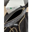 Borse hobo Chanel 25A Caviar Lunch Box Nero