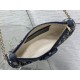 Cloni Pochette Dior Oblique Bow con catena Blu firmate