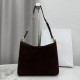 Replica di lusso Borsa a tracolla Media Dior Diorly pelle scamosciata cioccolato Imitazioni Cloni Borsa a tracolla Media Dior Diorly pelle scamosciata cioccolato firmate