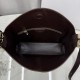 Replica di lusso Borsa a tracolla Media Dior Diorly pelle scamosciata cioccolato Imitazioni Cloni Borsa a tracolla Media Dior Diorly pelle scamosciata cioccolato firmate