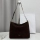 Replica di lusso Borsa a tracolla Media Dior Diorly pelle scamosciata cioccolato Imitazioni Cloni Borsa a tracolla Media Dior Diorly pelle scamosciata cioccolato firmate