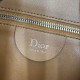 Cloni Borsa a tracolla Media Dior Diorly pelle scamosciata Marrone firmate
