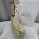 Cloni Borsa a tracolla Media Dior Diorly pelle scamosciata Albicocca firmate
