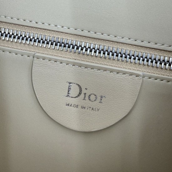 Cloni Borsa a tracolla Media Dior Diorly pelle scamosciata Albicocca firmate