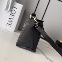 Borsa Piccola Loewe Panta Puzzle Cioccolato Borsa Piccola Loewe Panta Puzzle Cioccolato