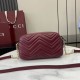 Replica di lusso Borsa a tracolla Piccola Gucci 855273 GG Marmont Rossa Imitazioni Cloni Borsa a tracolla Piccola Gucci 855273 GG Marmont Rossa firmate