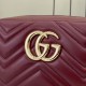Replica di lusso Borsa a tracolla Piccola Gucci 855273 GG Marmont Rossa Imitazioni Cloni Borsa a tracolla Piccola Gucci 855273 GG Marmont Rossa firmate