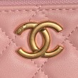 Beauty case piccolo Chanel con tracolla a catena Ap3940 Rosa