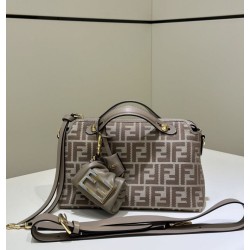 Borsa a mano media Fendi By The Way morbida marrone