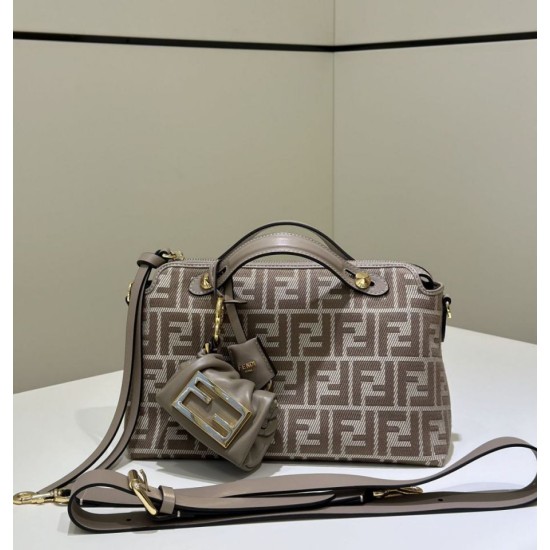 Borsa a mano media Fendi By The Way morbida marrone