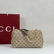Bora Pari all'originale replica a tracolla piccola Gucci GG Marmont 855391 Marrone