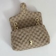 Bora Pari all'originale replica a tracolla piccola Gucci GG Marmont 855391 Marrone