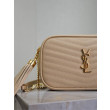 Borse Imitazioni a tracolla Trapuntato Lou Mini YSL Saint Laurent Albicocca Borse Imitazioni a tracolla Trapuntato Lou Mini YSL Saint Laurent Albicocca