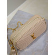 Borse Imitazioni a tracolla Trapuntato Lou Mini YSL Saint Laurent Albicocca Borse Imitazioni a tracolla Trapuntato Lou Mini YSL Saint Laurent Albicocca