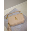 Borse Imitazioni a tracolla Trapuntato Lou Mini YSL Saint Laurent Albicocca Borse Imitazioni a tracolla Trapuntato Lou Mini YSL Saint Laurent Albicocca