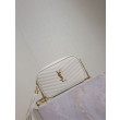 Borse Firmate Replica a tracolla Trapuntato Lou Mini YSL Saint Laurent Bianco Borse Firmate Replica a tracolla Trapuntato Lou Mini YSL Saint Laurent Bianco