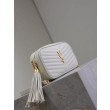 Borse Firmate Replica a tracolla Trapuntato Lou Mini YSL Saint Laurent Bianco Borse Firmate Replica a tracolla Trapuntato Lou Mini YSL Saint Laurent Bianco