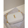Borse Firmate Replica a tracolla Trapuntato Lou Mini YSL Saint Laurent Bianco Borse Firmate Replica a tracolla Trapuntato Lou Mini YSL Saint Laurent Bianco