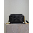 Borsa a tracolla Trapuntato Lou Mini YSL Saint Laurent Nero