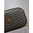 Borsa a tracolla Trapuntato Lou Mini YSL Saint Laurent Verde Borsa a tracolla Trapuntato Lou Mini YSL Saint Laurent Verde