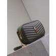 Borsa a tracolla Trapuntato Lou Mini YSL Saint Laurent Verde Borsa a tracolla Trapuntato Lou Mini YSL Saint Laurent Verde