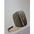 Borsa a tracolla Trapuntato Lou Mini YSL Saint Laurent Verde Borsa a tracolla Trapuntato Lou Mini YSL Saint Laurent Verde