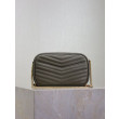 Borsa a tracolla Trapuntato Lou Mini YSL Saint Laurent Verde Borsa a tracolla Trapuntato Lou Mini YSL Saint Laurent Verde