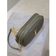 Borsa a tracolla Trapuntato Lou Mini YSL Saint Laurent Verde Borsa a tracolla Trapuntato Lou Mini YSL Saint Laurent Verde