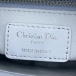 Qualità superiore replica Dior Lady Dior Mini Cannage Blu