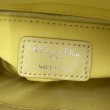 Qualità superiore replica Dior Lady Dior Mini Cannage Gialla