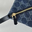 Qualità superiore replica media Gucci Vanity con manico superiore 857799 Blu