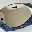 Qualità superiore replica media Gucci Vanity con manico superiore 857799 Blu