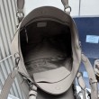 Borsa tote grande Prada 1BG602 Grigia