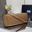 Borse Replica tote grande Prada 1BG602 Marrone