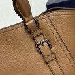 Borse Replica tote grande Prada 1BG602 Marrone