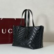 Borsa tote media Gucci 855279 GG Marmont Nero