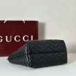 Borsa tote media Gucci 855279 GG Marmont Nero