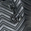 Borsa tote media Gucci 855279 GG Marmont Nero