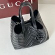 Borsa tote media Gucci 855279 GG Marmont Nero
