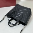 Borsa tote piccola Gucci GG Marmont 855391 Nero