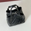 Borsa tote piccola Gucci GG Marmont 855391 Nero