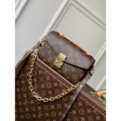 Borse Replica LV Pochette Métis East West M46279 Marrone