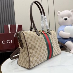 Replica di lusso Borsa bauletto grande Gucci Borsetto 866734 Marrone Imitazioni Cloni Borsa bauletto grande Gucci Borsetto 866734 Marrone firmate