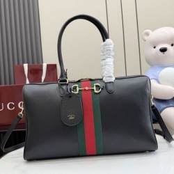 Cloni Borsa bauletto grande Gucci Borsetto 866734 Nero firmate