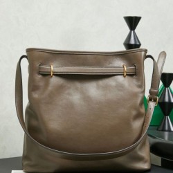 Replica di lusso Borsa a secchiello a tracolla Miu Miu Aventure nappa 5BE101 Radica Imitazioni Cloni Borsa a secchiello a tracolla Miu Miu Aventure nappa 5BE101 Radica firmate